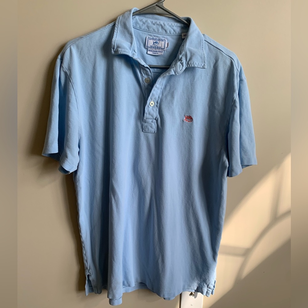 Southern Tide Beachside Polo Trim Fit Short Sleeve Shirt